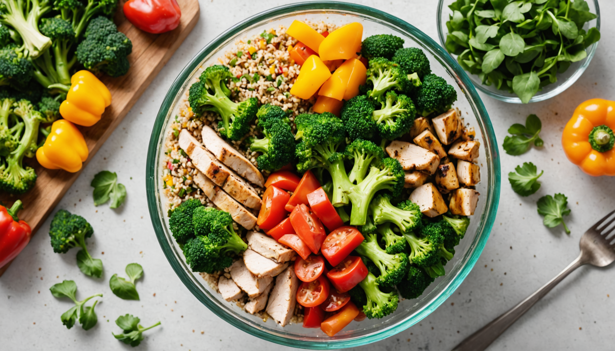 Organic Meat & Veggie Bowls