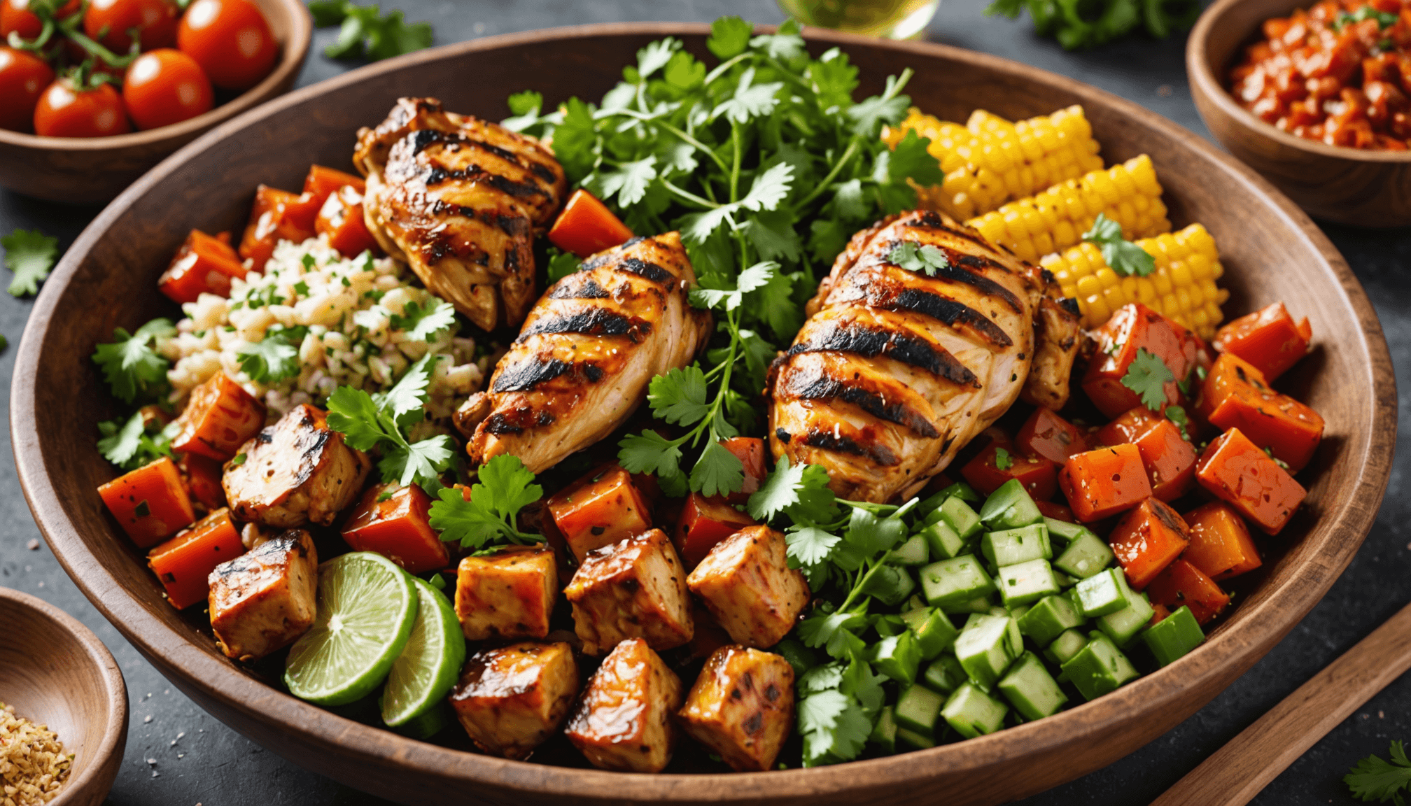 Organic Meat & Veggie Bowls