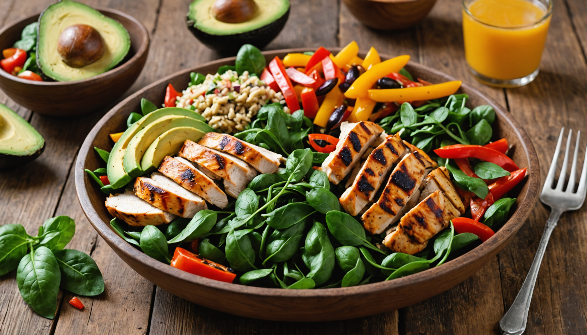 Organic Meat & Veggie Bowls