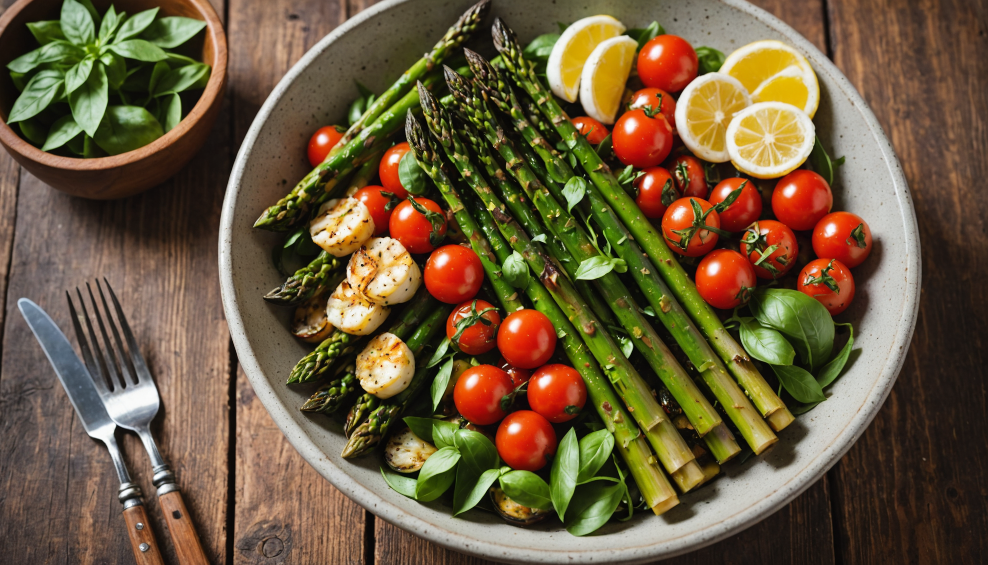 Light & Healthy Organic Seafood Bowls