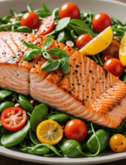Light & Healthy Organic Seafood Bowls