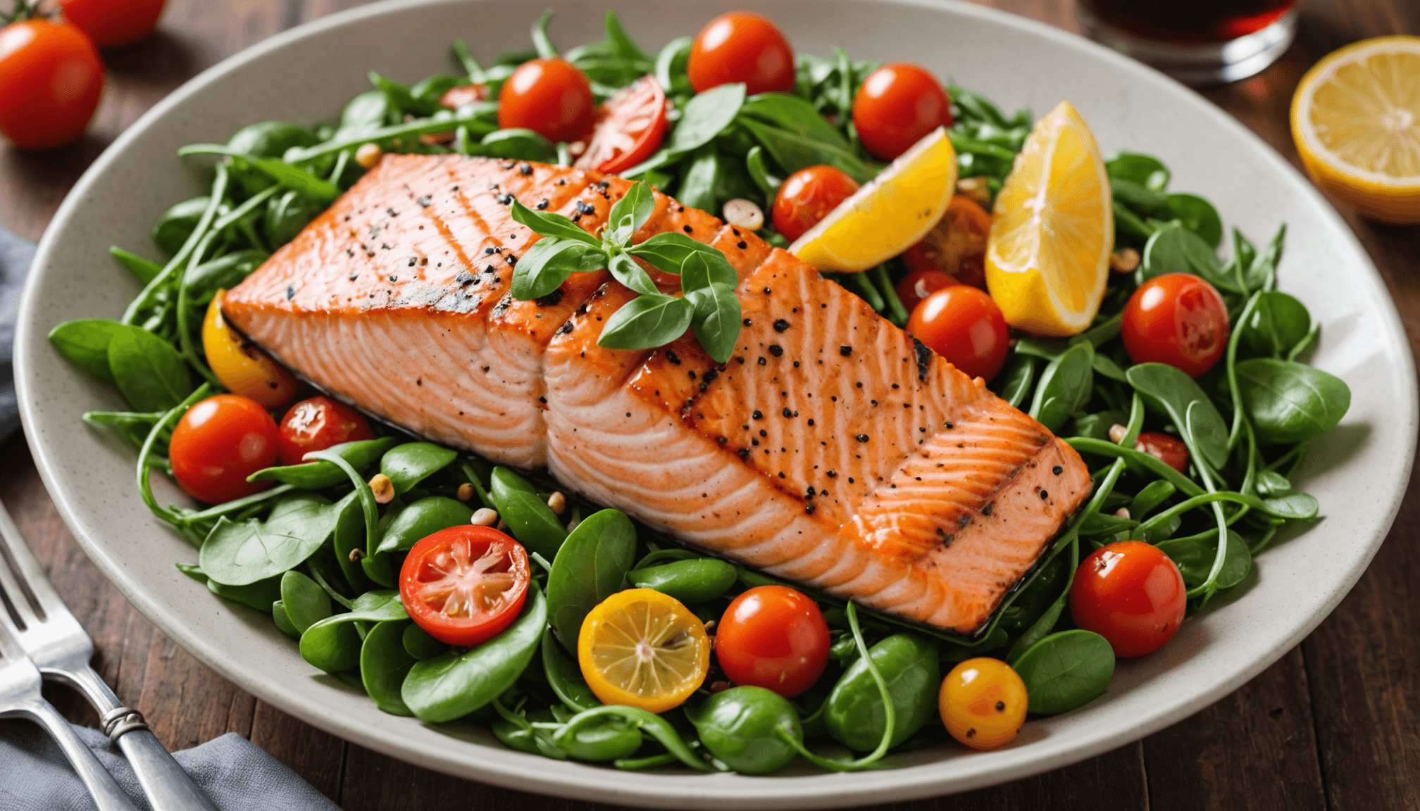 Light & Healthy Organic Seafood Bowls